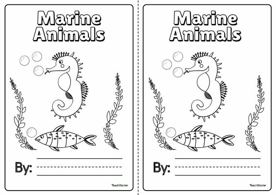 Marine Animals - Year 1 Leveled Reader teaching resource