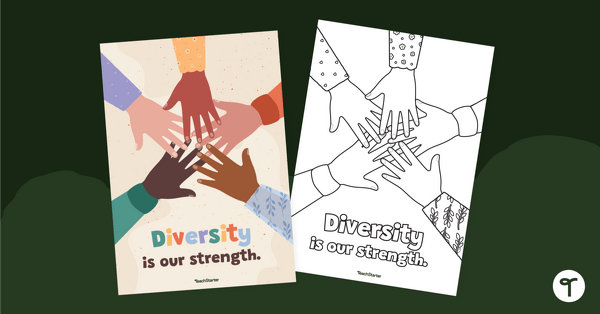 Go to Diversity Is Our Strength Poster teaching resource
