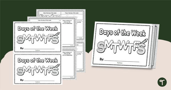 Go to Days of the Week Mini Book teaching resource