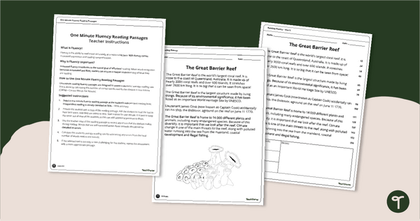 Go to Reading Fluency – The Great Barrier Reef – Grade 6 teaching resource