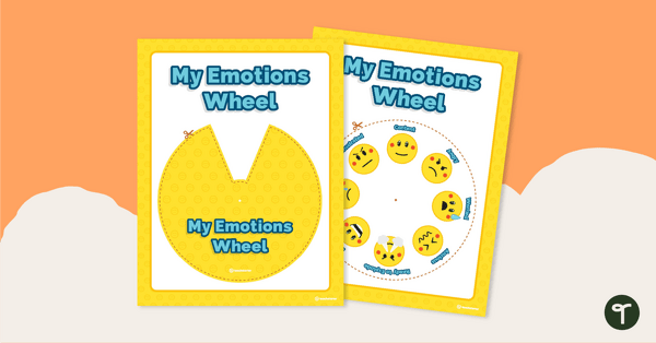 Go to My Emotions Wheel teaching resource