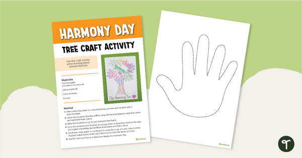 Go to Harmony Day Tree – Craft Activity teaching resource