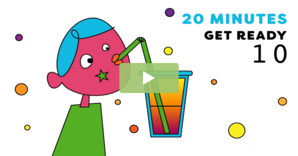 Image of Big Drink 20-Minute Timer Video