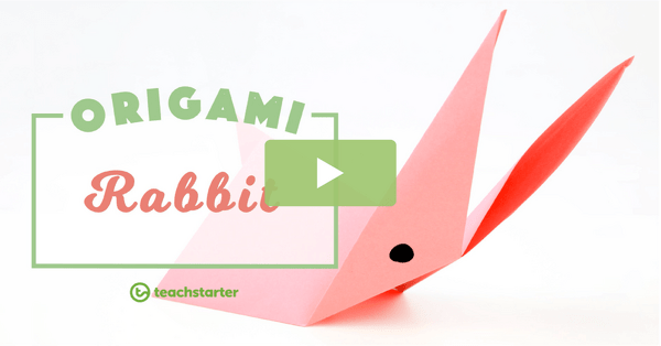 Go to How to Make an Origami Rabbit video