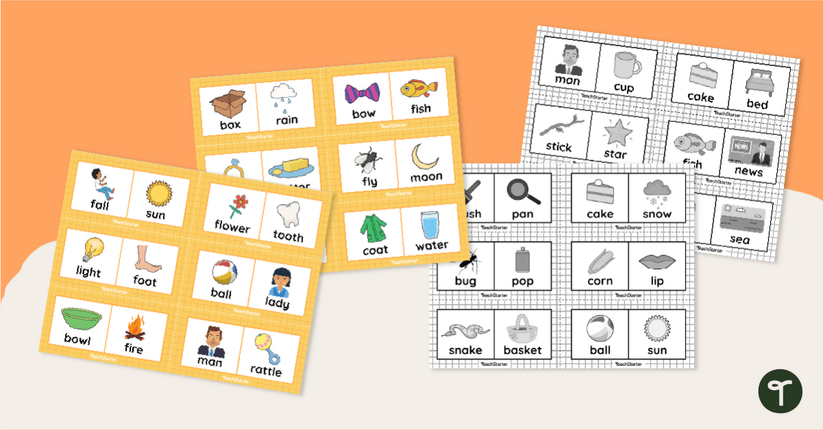 Compound Word Dominoes teaching resource