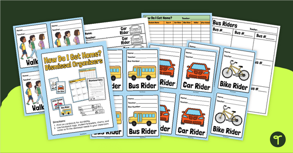 Go to How Do I Get Home? Backpack Tags & Forms teaching resource