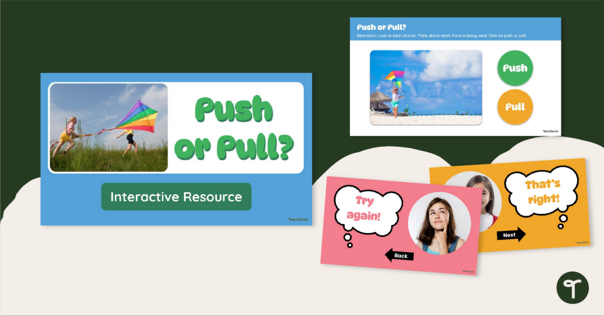 Push or Pull? Interactive Activity teaching resource