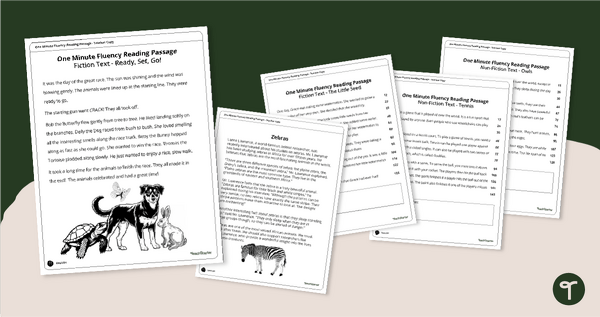 Go to 3rd Grade Reading Fluency Passages teaching resource