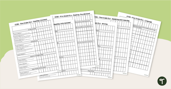 Go to ELA Common Core Standards Checklists - 1st Grade teaching resource