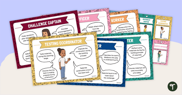 Go to STEM Job Description Posters and Lanyards teaching resource