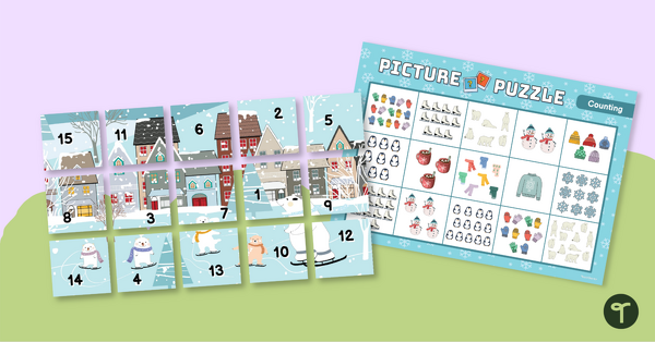 Go to Counting Within 20 Picture Puzzle teaching resource
