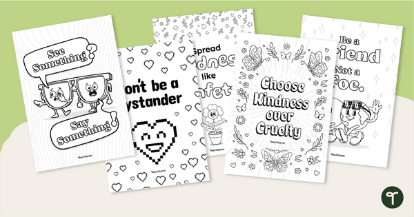 Go to Anti-Bullying Colouring Sheets teaching resource