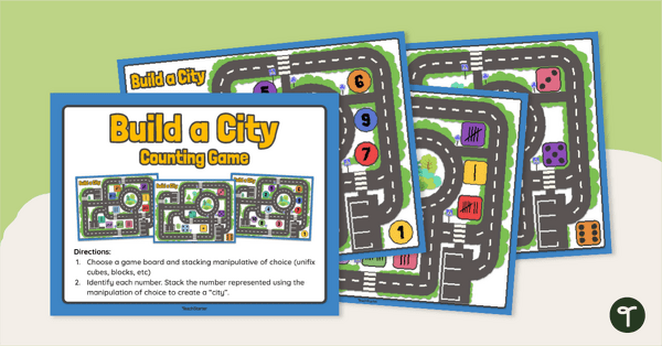 Image of Build a City Counting Game