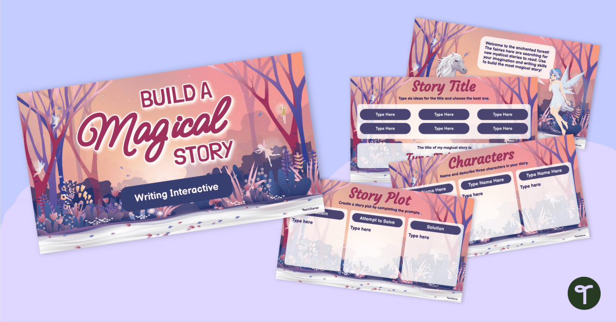 Build a Magical Story Interactive Activity teaching-resource