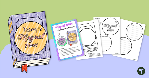 Go to Magical Story Craft and Writing Template teaching resource