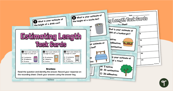 Go to Estimating Length Task Cards teaching resource