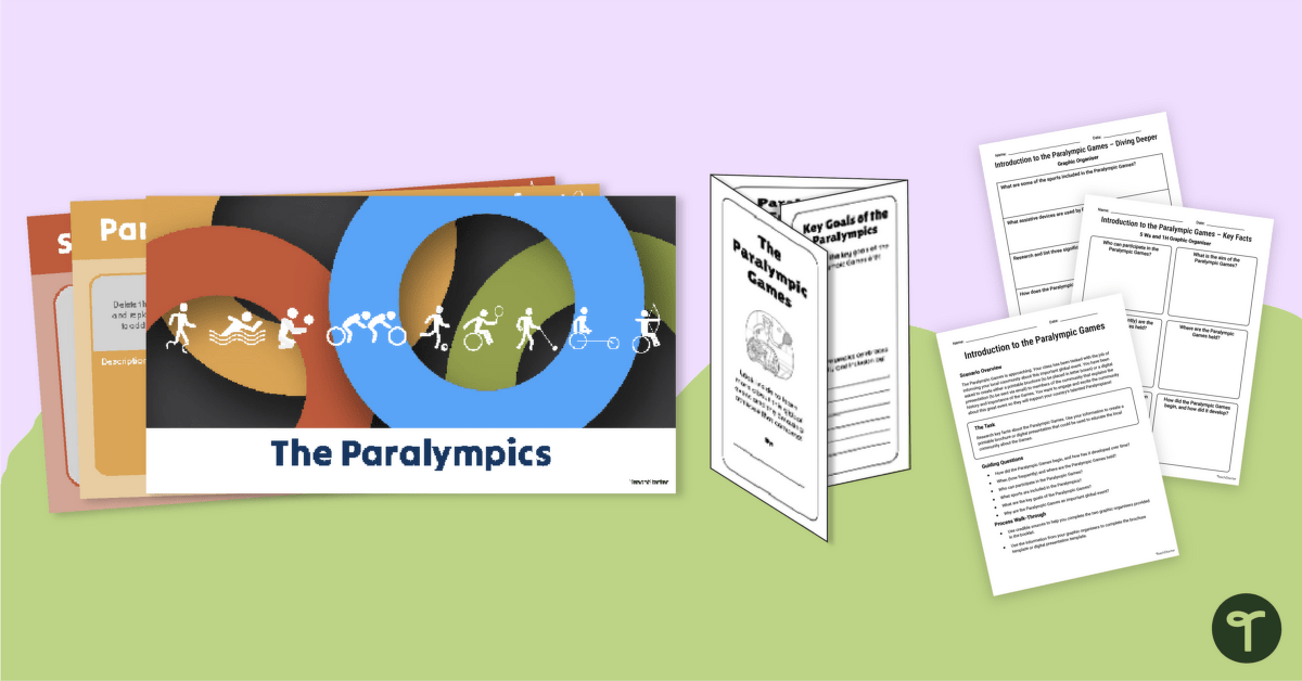 Introduction to the Paralympic Games – Inquiry-Based Project teaching resource