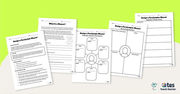 Image of Design a Paralympic Mascot – Inquiry-Based Project