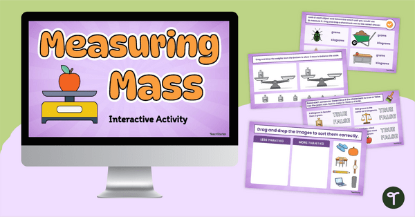 Go to Measuring Mass Digital Learning Activity teaching resource