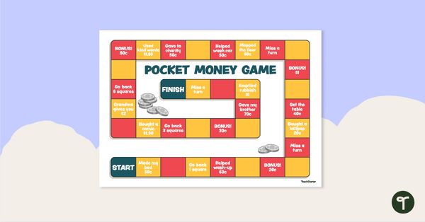 Go to Pocket Money Board Game teaching resource