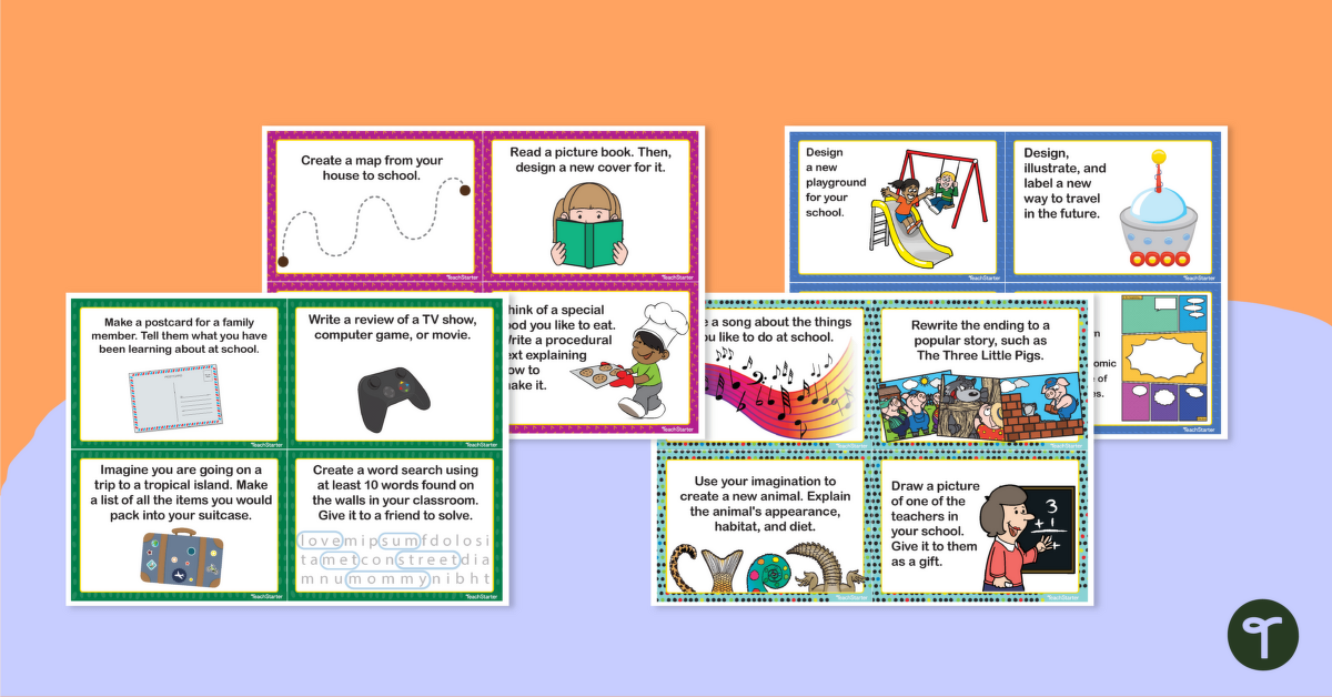 Fast Finisher Task Cards (Lower Primary) teaching-resource