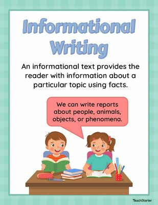 Informational Text Anchor Charts teaching-resource