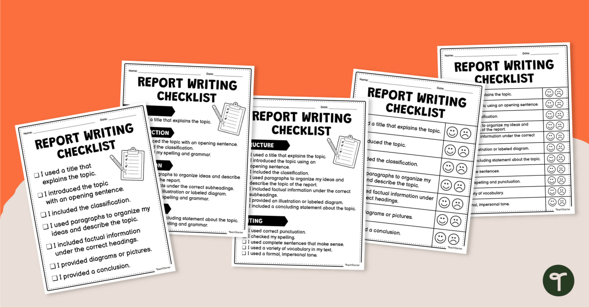 Informational Text Checklists teaching-resource