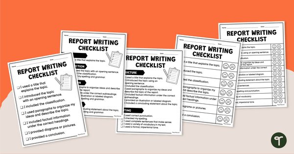 Go to Informational Text Checklists teaching resource