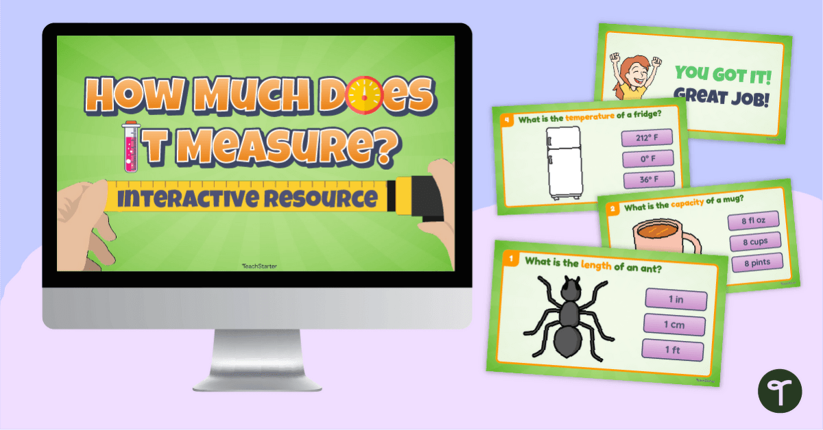 How Much Does It Measure? Interactive Measurement Game teaching-resource