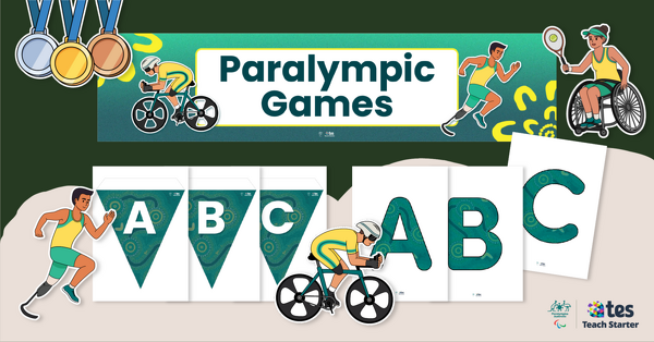 Go to Paralympics Classroom Display teaching resource