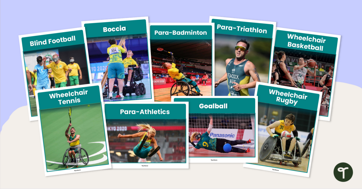 Paralympic Sport - Picture Posters teaching resource