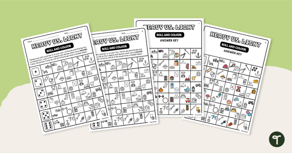 Image of Heavy vs. Light Roll and Colour Activity