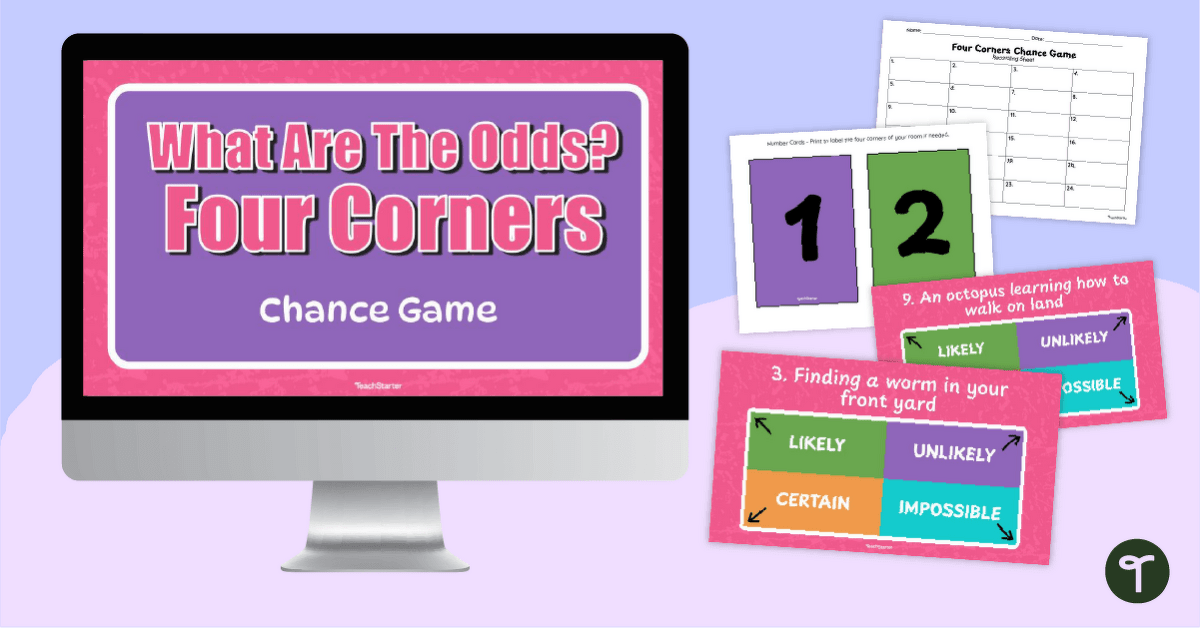 What Are The Odds? Digital Chance Game teaching resource