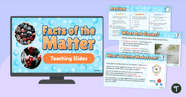 Go to Facts of the Matter Teaching Presentation teaching resource