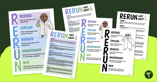 Go to R.E.R.U.N. - Writing a Scientific Conclusion Anchor Charts teaching resource