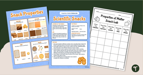 Go to Observing Matter – Edible Science Experiment teaching resource