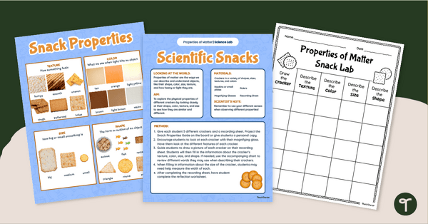 Go to Observing Matter – Edible Science Experiment teaching resource