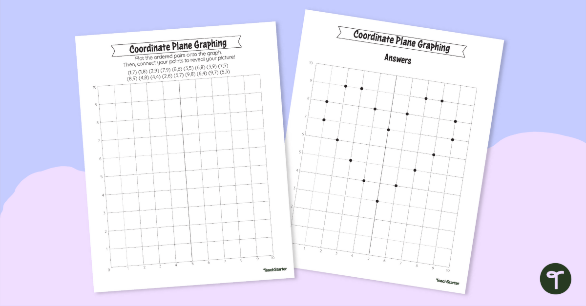 Plotting Points Mystery Picture — Valentine’s Day teaching resource