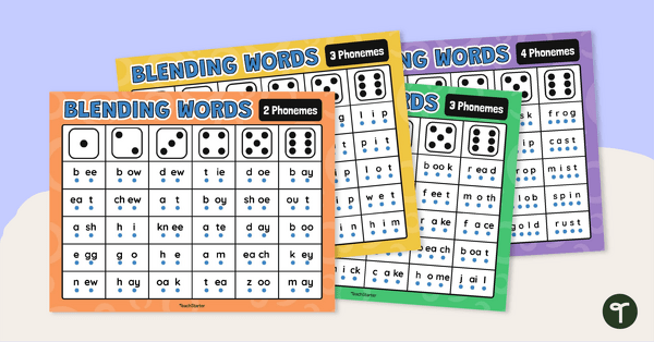 Go to Blending Words Game Boards teaching resource