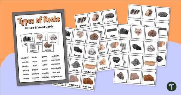 Go to Minerals and Rocks Picture Cards teaching resource