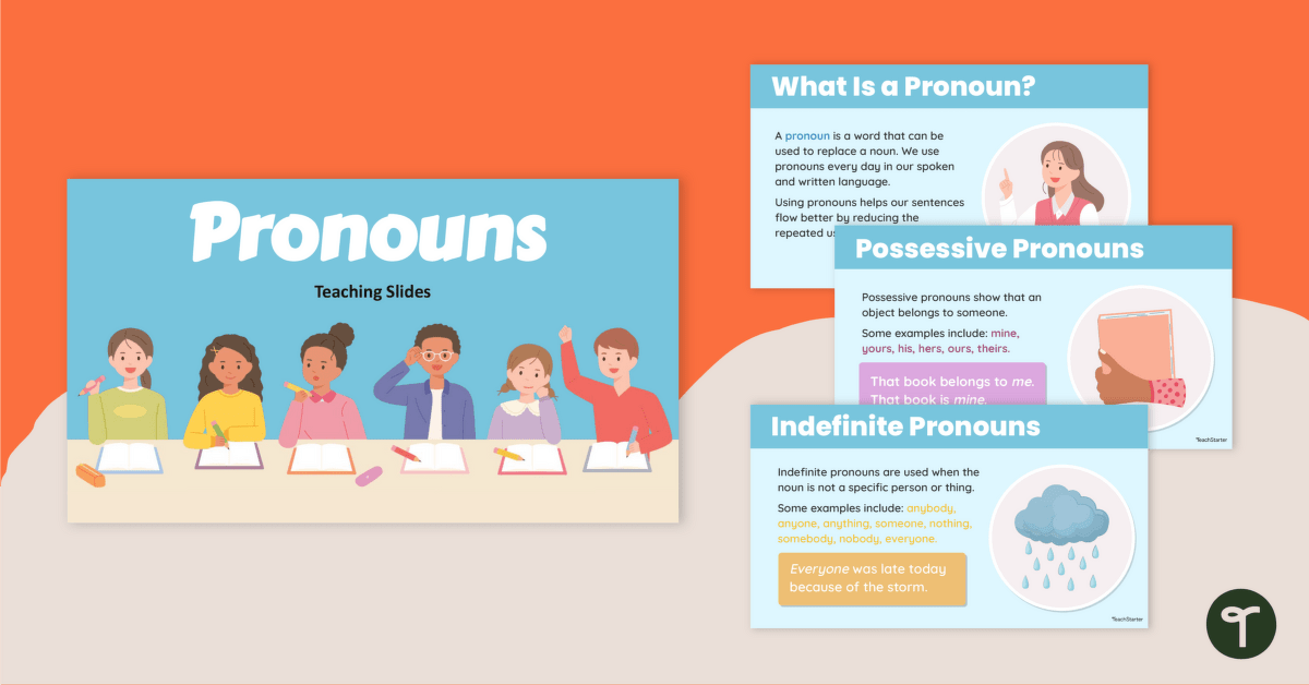 Pronouns Teaching Slides | Teach Starter