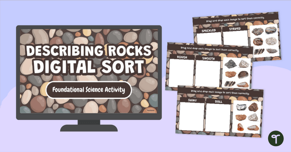 Go to Physical Properties of Rocks - Digital Rock Sorting Activity teaching resource