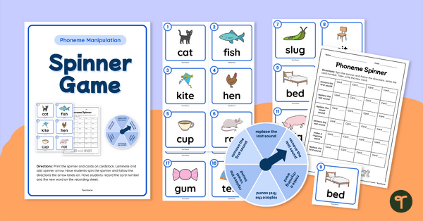 Go to Phoneme Manipulation Game teaching resource