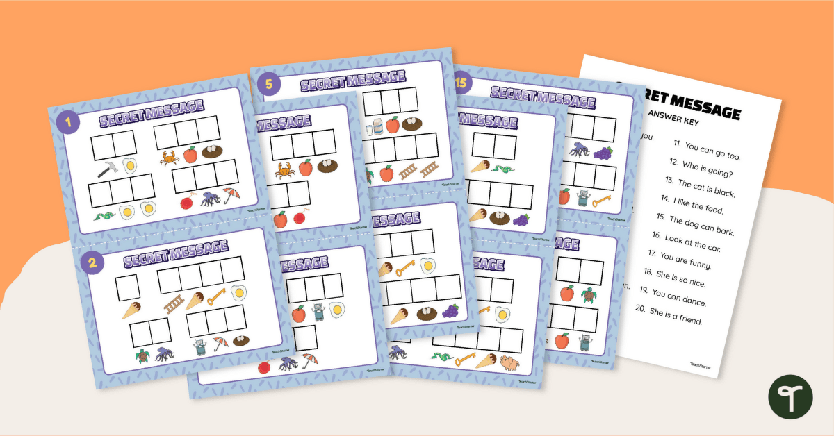 Beginning Sounds Mystery Task Cards teaching resource