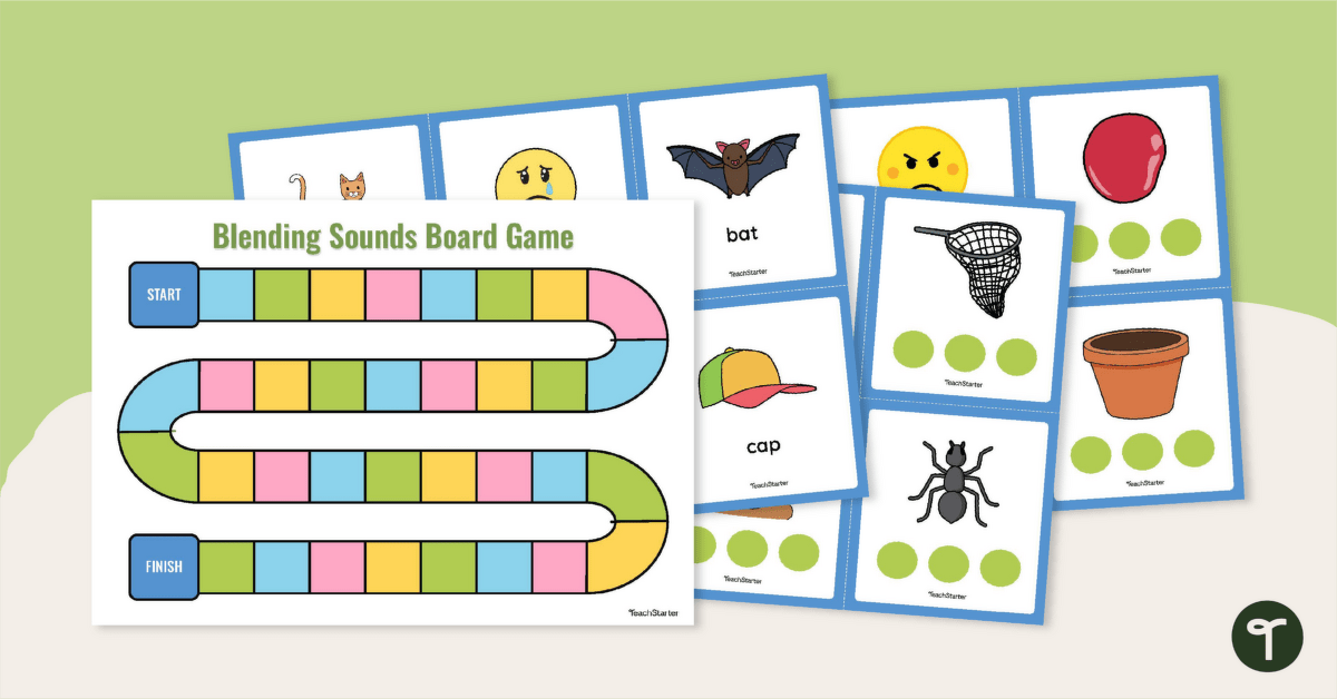 Blending Sounds Board Game | Teach Starter