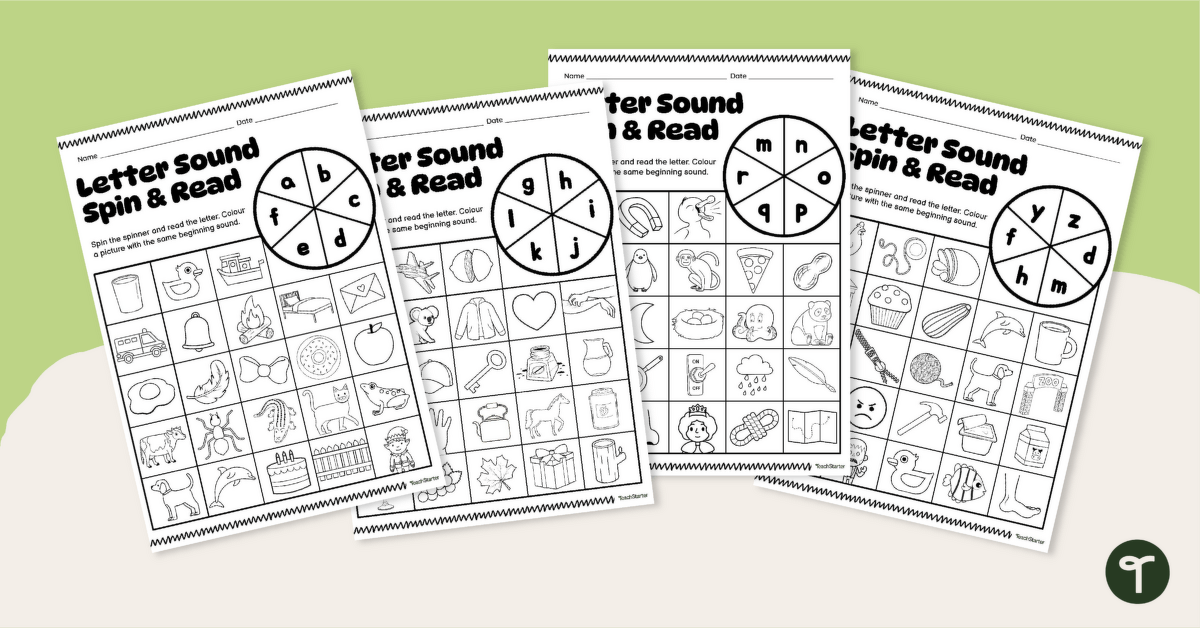 Beginning Sounds Phonics Worksheets teaching resource