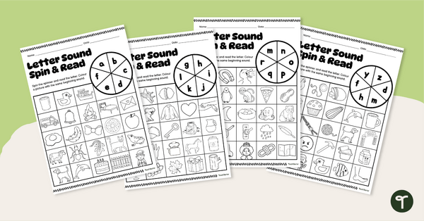 Go to Beginning Sounds Phonics Worksheets teaching resource