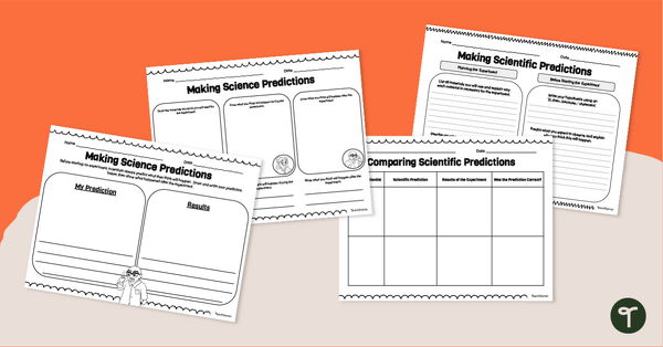 Go to Making a Prediction in Science Worksheets (Differentiated) teaching resource