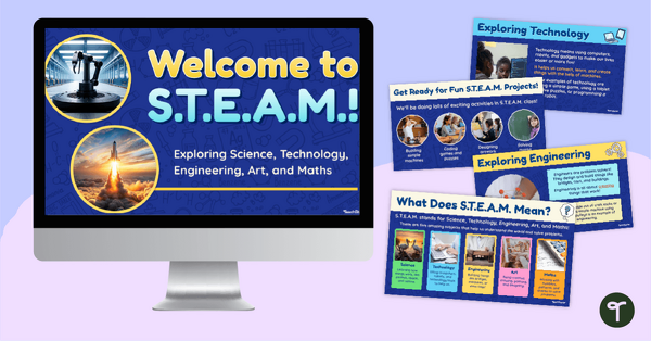 Go to What is S.T.E.A.M.? Presentation teaching resource