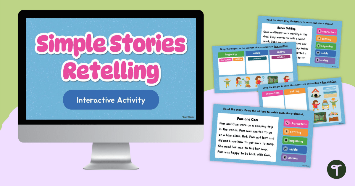 5 Elements of a Short Story Activity teaching resource